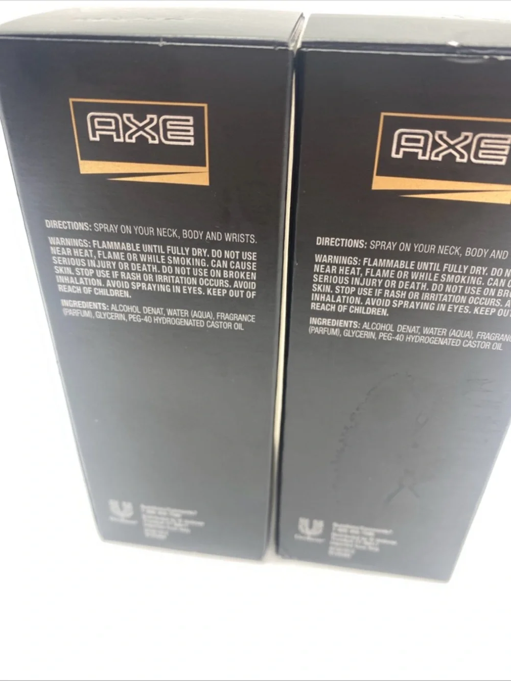 AXE Men's Signature Oud Wood & Dark Vanilla 3.38oz Daily Fragrance 2ps